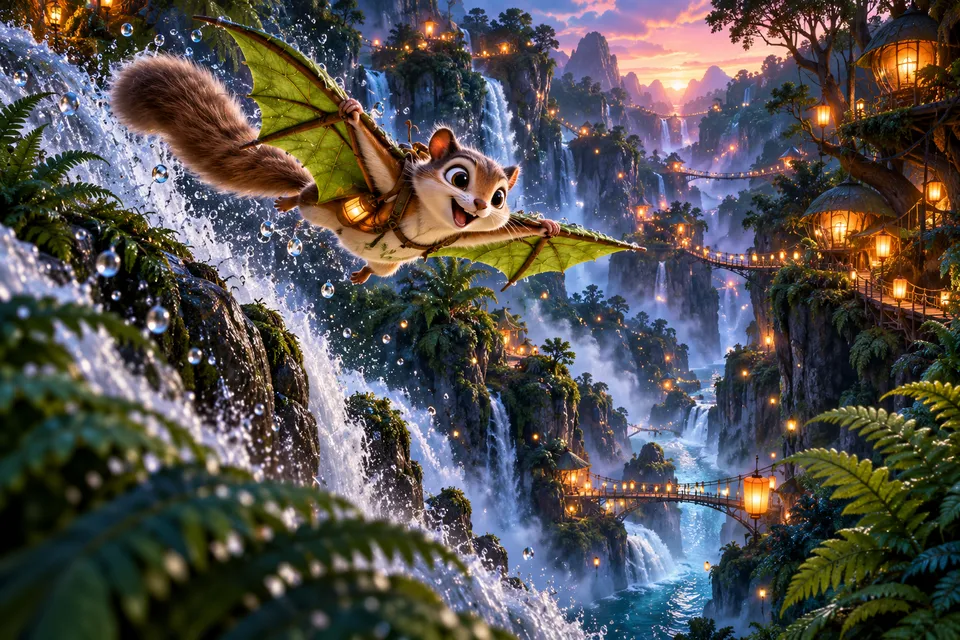 Fernfall Flight concept art