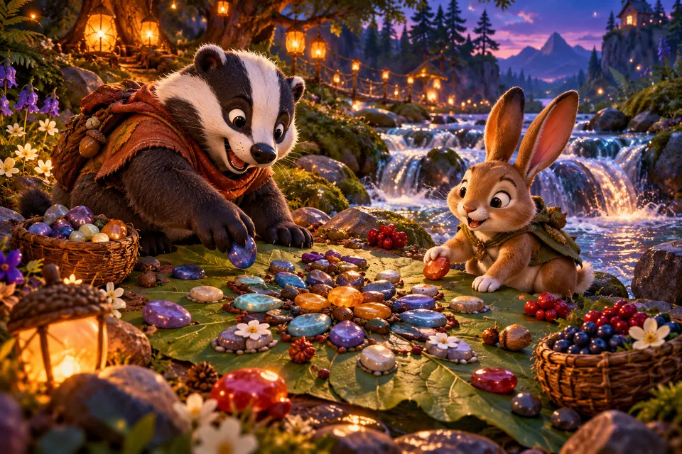 Pebble Picnic concept art